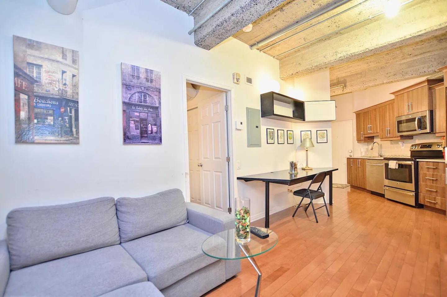 Stylish Urban Loft Downtown Apartment Montreal Bagian luar foto